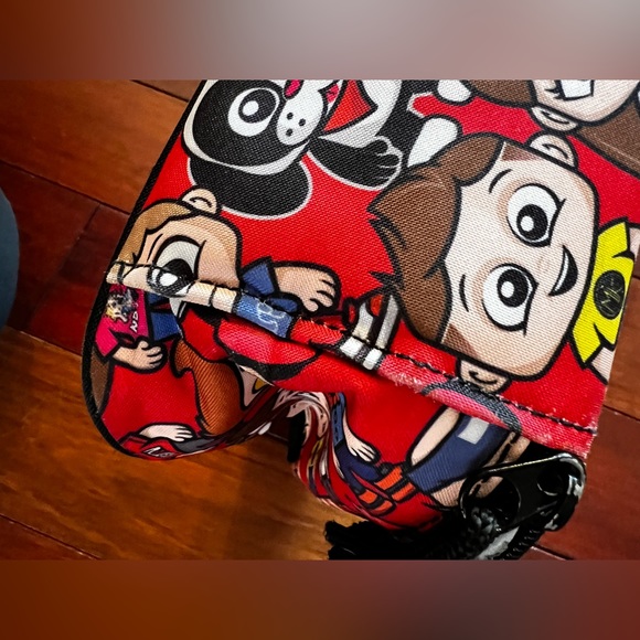 FGTeeV FGTV Lunch Zippered Bag Lunch Box - Red and Black - Picture 3 of 10